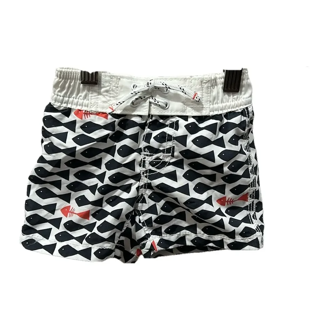 Baby Gap elastic waist boys shorts size 3-6 Months NWT